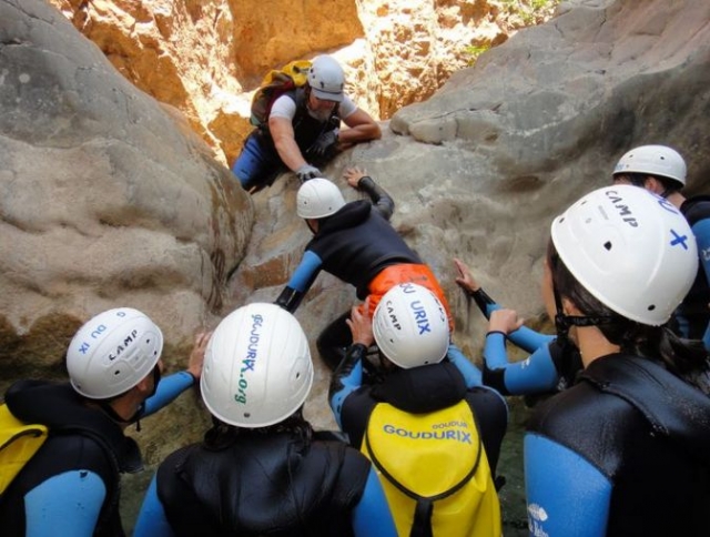 Canyoning avec Goudurix